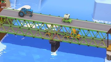 Poly Bridge 3 | Miner Mountains | All Levels 100% Solution Puzzle