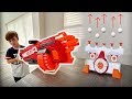 NERF MEGA MASTODON VS BOLINHAS VOADORAS - Brancoala Brinquedos