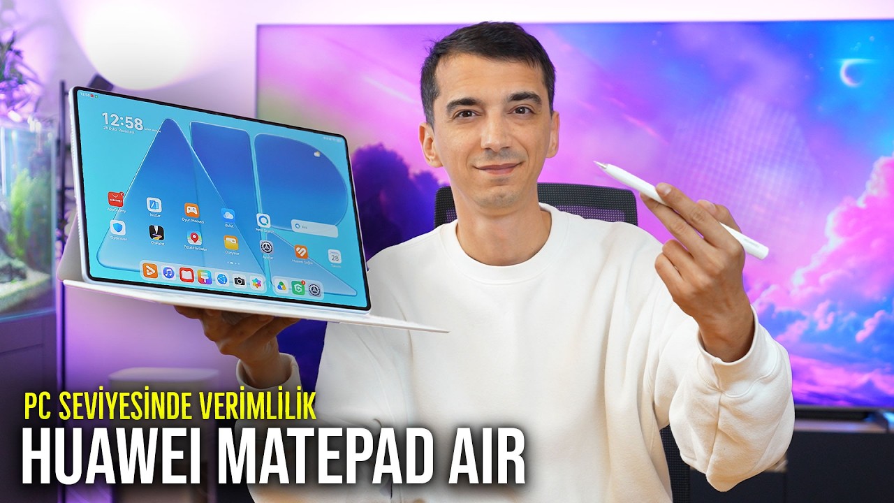 Hem Eğlence Hem İş: Tek Cihaz! Huawei MatePad Air 2026