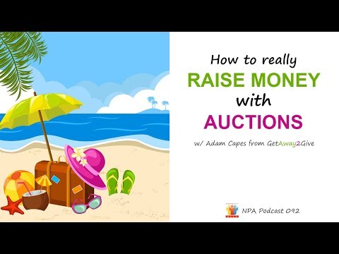 How to Raise Money with Auctions