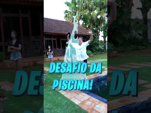 DESAFIO DA PISCINA! DEU RUIM!!