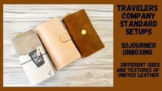 Standard TN notebook setups || SoJourner unboxing || undyed leather comparrions screenshot 1