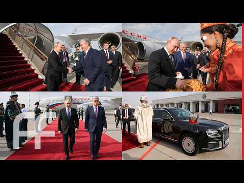 FULL CEREMONY: Putin Receives Grand Welcome As He Arrives In Kyrgyzstan For SCO| Factual Flow | AC1F