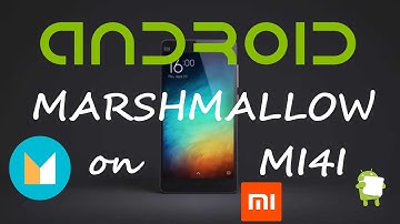 Android Marshmallow 6.0 on Xiaomi Mi4i | How to INSTALL | Tutorial | NO BUGS | CyanogenMod 13 | Aicp