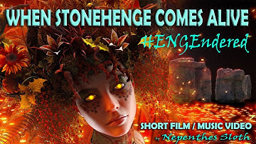 HENGENDERED - Stonehenge comes to life in surreal animated filmshort: original ambient rock music 4K