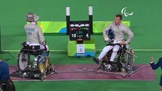 Wheelchair Fencing| OSVATH v DEMCHUK| Men’s Individual Sabre A gold | Rio 2016 Paralympic Games