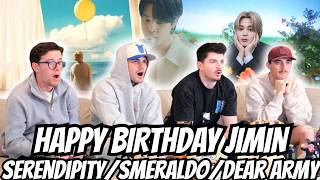 HAPPY BIRTHDAY JIMIN...Serendipity/Dear Army/Closer Than This/Smeraldo REACTION