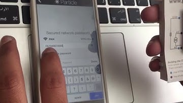 Particle Photon WiFi Setup