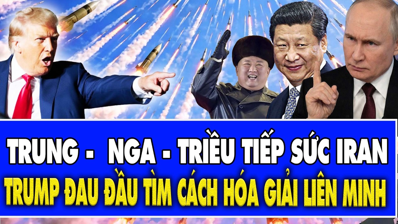 Mỹ cay cú, Trung Quốc – Nga – Triều Tiên đang giúp Iran mạnh lên như thế nào?