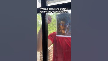 When A Transformers One Fan Tries To Get Into A Party