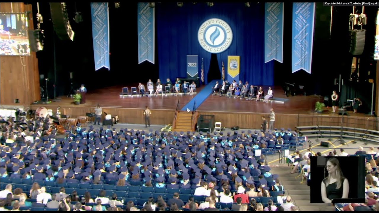 River Hill High School Commencement Keynote Speech 2022 Ethan Vinodh