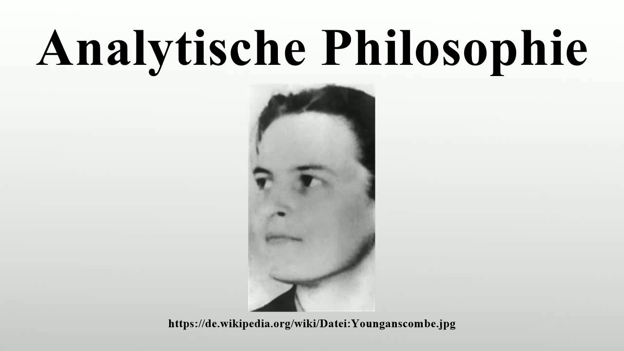 Analytische Philosophie