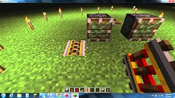 Minecraft Unlimited Power Rails
