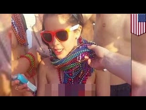 Во Флориде разыскивают тусовщицу-нудистку