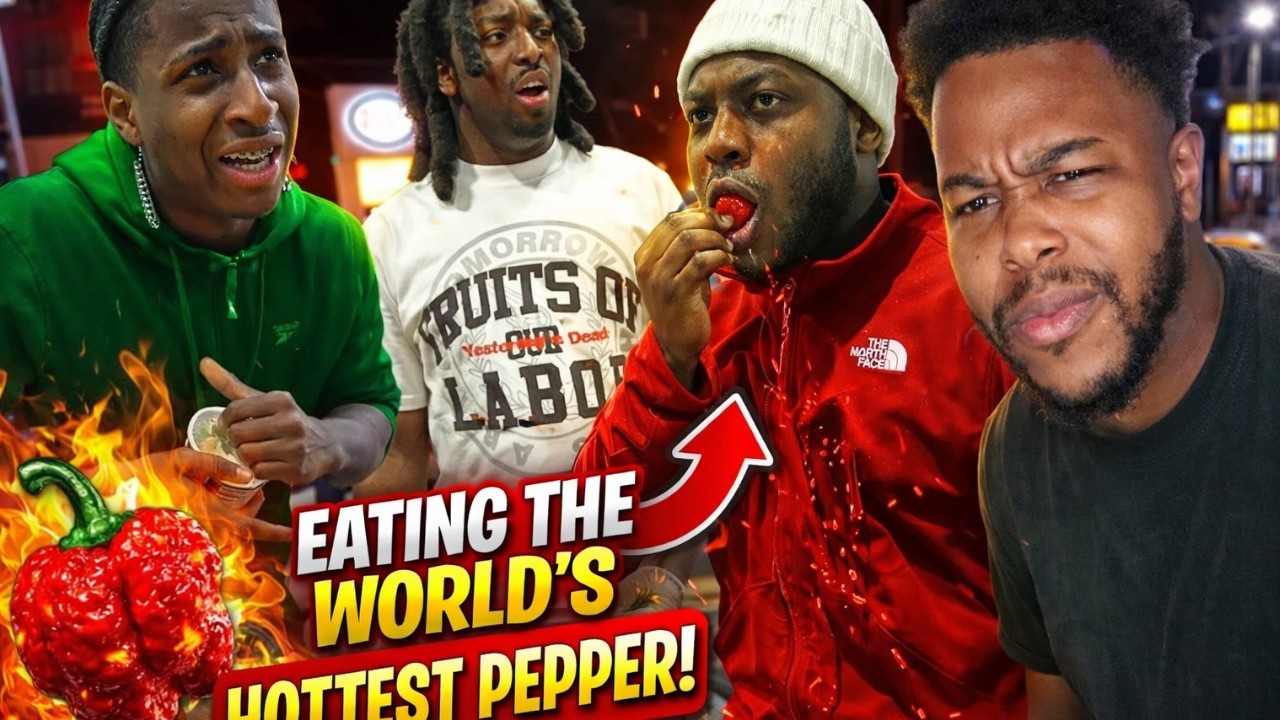 Strangers In Bahamas Face Off World Hottest Pepper!