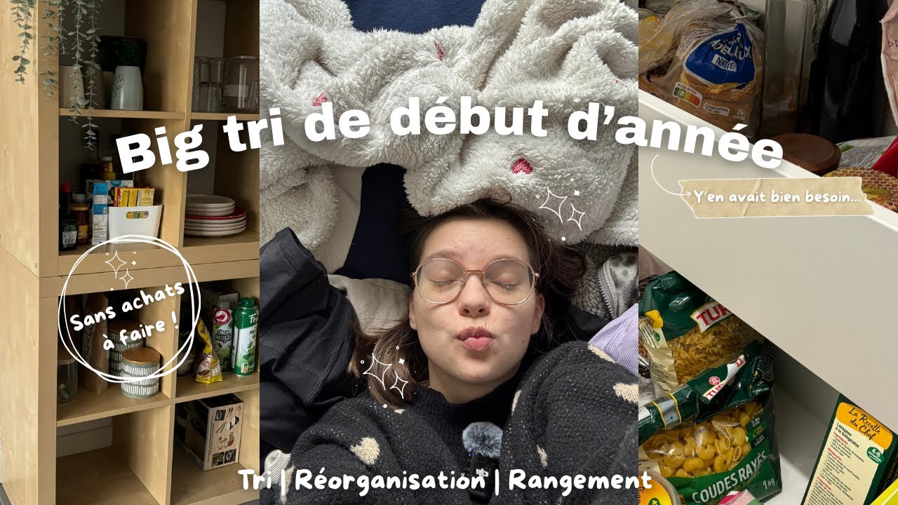 Big RESET de l'appartement (y en avait bien besoin)