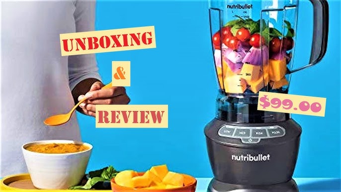 NutriBullet 1200-Watt Blender Combo with Single Serve Cups NBF10500