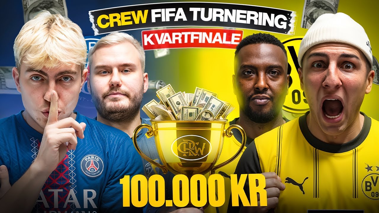 SØNDERGAARD & WENDEL VS HAV & KAMAL OM 100.000 KR I DANMARKS STØRSTE 2v2 FIFA TUNERING!