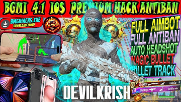 BGMI 4.1 iOS Hack Latest 2025 | Safe Main Id | Direct Install Skin Hack 4.1 BGMI DOLPHIN IOS