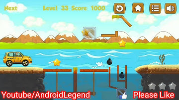 Build It River Bridge Level 33 All 3 Star Android Walkthrough