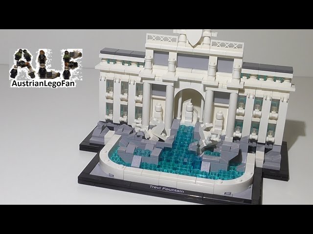 juni stivhed kvælende Lego Architecture 21020 Trevi Fountain Speed Build - YouTube