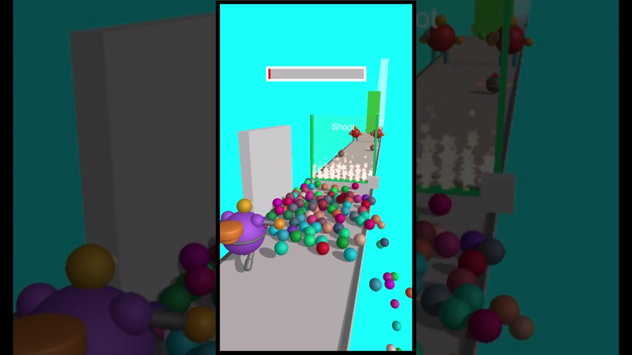 Ball Run Shooter 3D - HyperCasual Template, video preview 5