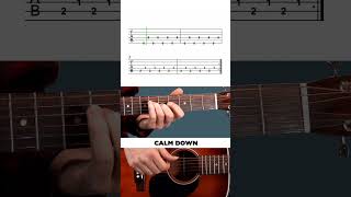 Rema - Calm Down - EASY GUITAR TAB