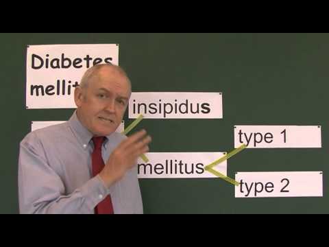 Videó: Különbség A Diabetes Insipidus és A Diabetes Mellitus Között