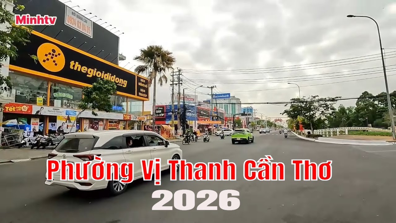 Dạo Một Vòng Phường Vị Thanh  Thành Phố Cần Thơ  Và  Ngôi Chợ Nông Thôn  Sáng Mùng 6 Tết  2026 .