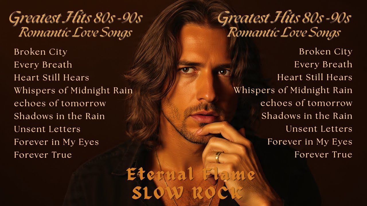 Greatest Hits 80s 90s Romantic Love Songs | Top Slow Rock Collection | Shadows in the Rain