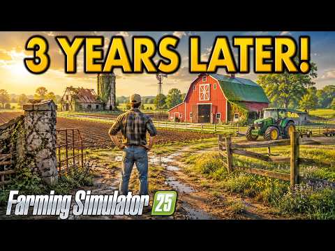 I Spent 3 Years on an Abandoned Farm | FS25 Challenge