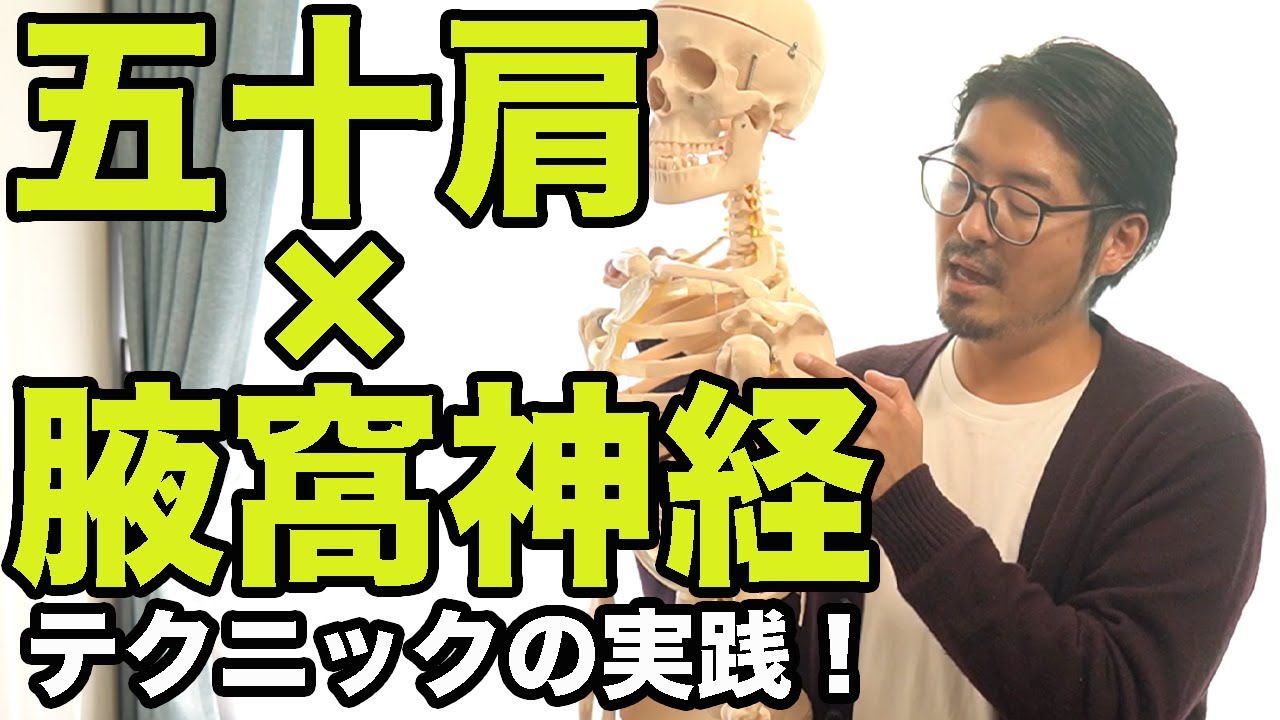 五十肩 腋窩神経テクニックの実践 本当に治せる治療家を創出するplt協会