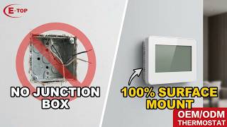 FT-CS70 Surface Mounted FCU Thermostat: 0-10V EC Fan & BACnet/Modbus