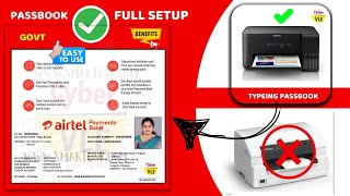 Airtel Payments Bank Passbook Print Software | Passbook Print Printer Setup |Airtel Bank Passbook screenshot 4