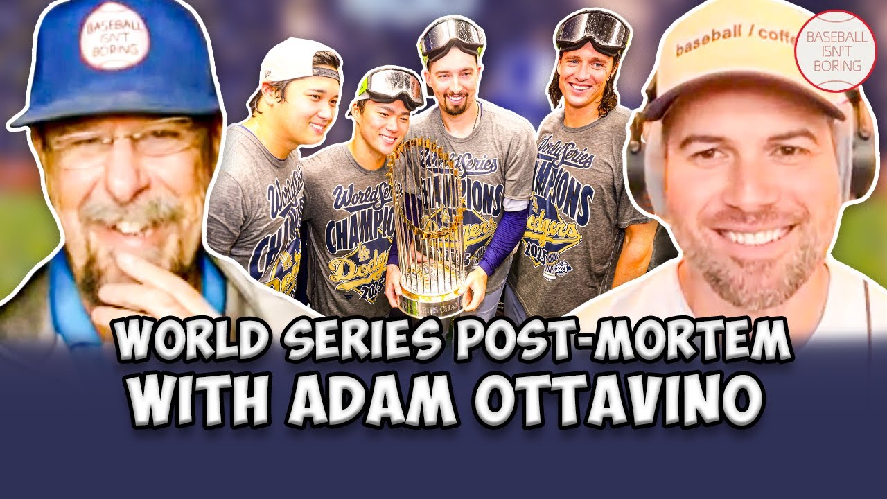 Adam Ottavino On The Dodgers World Series Victory Over The Blue Jays | Baseball Isn't Boring
