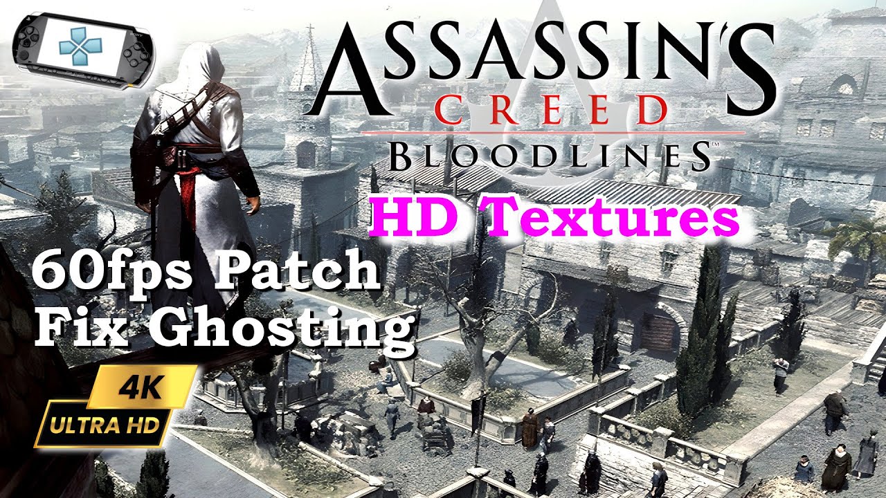HOW TO PLAY ASSASINS CREED BLOODLINES IN 60 FPS