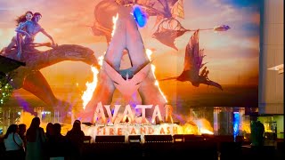 Avatar: Fire and Ash Movie Display in Century City