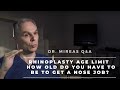 Ρινοπλαστική 👃🏻 Rhinoplasty Right age| Ποια είναι η κατάλληλη ηλικία για πλαστική στη μύτη; ENG SUBS