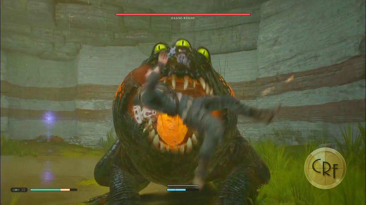 Jedi Fallen Order EASILY BEAT Oggdo Bogdo giant toad boss Bogano guide