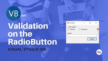 Validasi Radio Button Contoh Kasus pada Jenis Kelamin VB.net