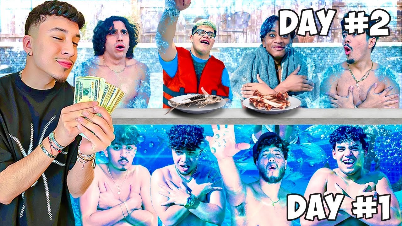 LAST TO LEAVE THE POOL WINS $1000!!! (INFLUENCER EDITION)