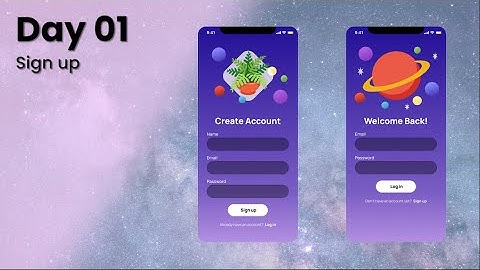 Daily UI Design Challenge | Day 1: Sign Up Page