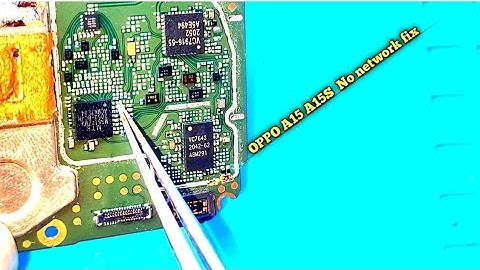 Oppo A15 A15s No Network No service | A15s  network problem solution