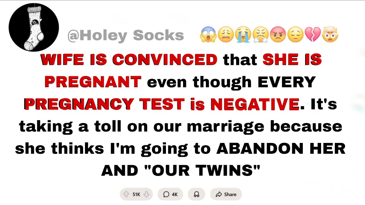 My Wife Thinks She's Pregnant With TWINS—But Every Test Is Negative. Real FAKE PREGNANCY story