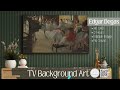 Tv art  edgar degas  classic paintings  frame tv screensaver  smart tv background art  2 hours