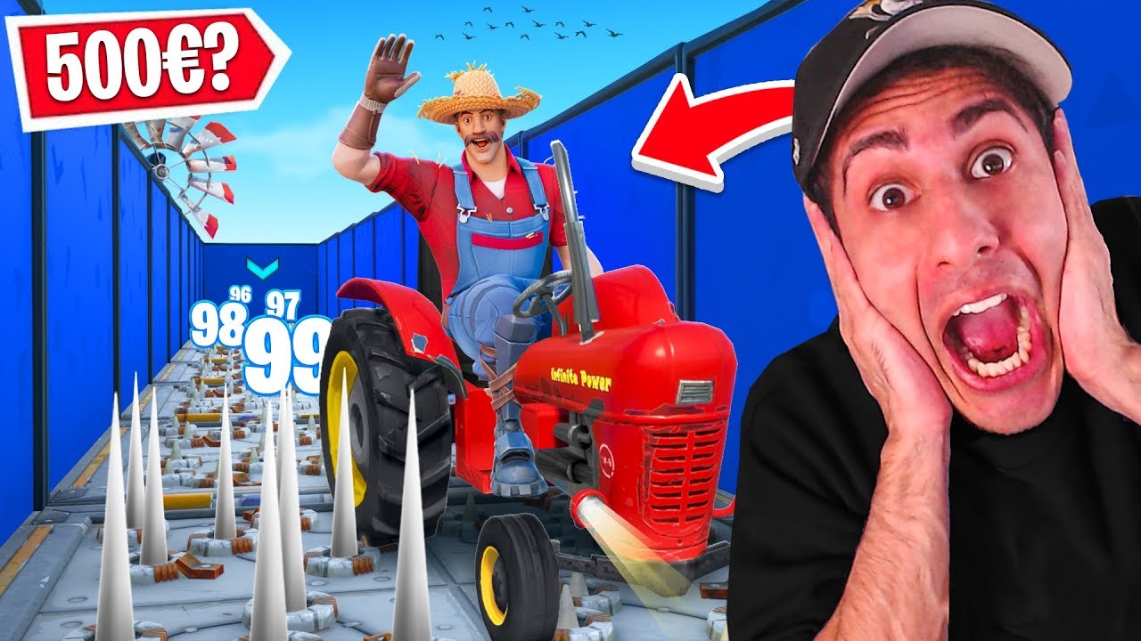 Der NEUE 500€ AUSRASTER BAUER Deathrun gegen Standart Skill!