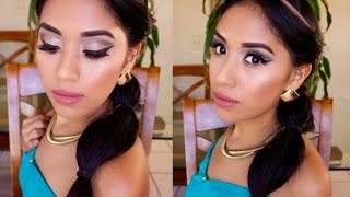 Princess Jasmine Makeup Tutorial Ft Lorac pro 2   1995 Lipstick