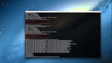 There was an error executing the following command with VBoxManage on OS X Mavericks