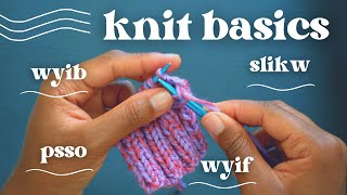 how to knit abbreviations pt 2 | DIFFICULT knitting pattern abbreviations explained tutorial