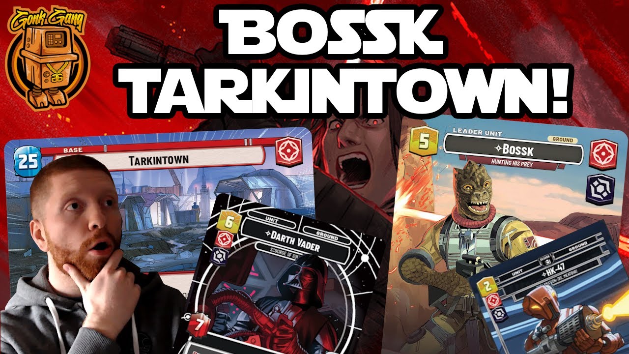 Bossk is back!? Bounty hunting with TarkinTown! (Star Wars Unlimited: Legends of the Force)